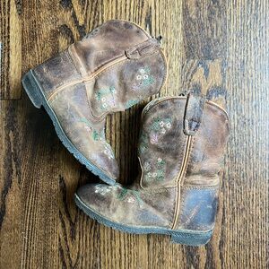 Smoky mountain girls floral cowboy boots